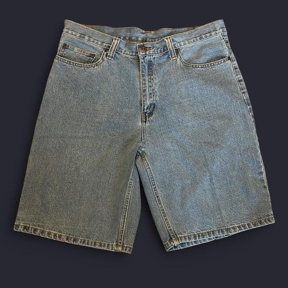 Vintage Faded Glory‎ Lightwash Blue Denim Jorts Men's Size 36